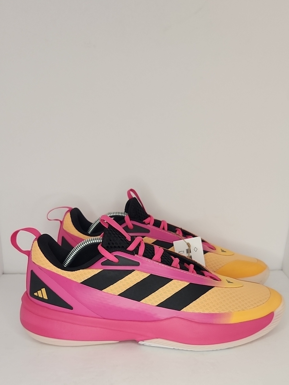 adidas Men’s Pink and Orange Sub Zero Performance Sneakers